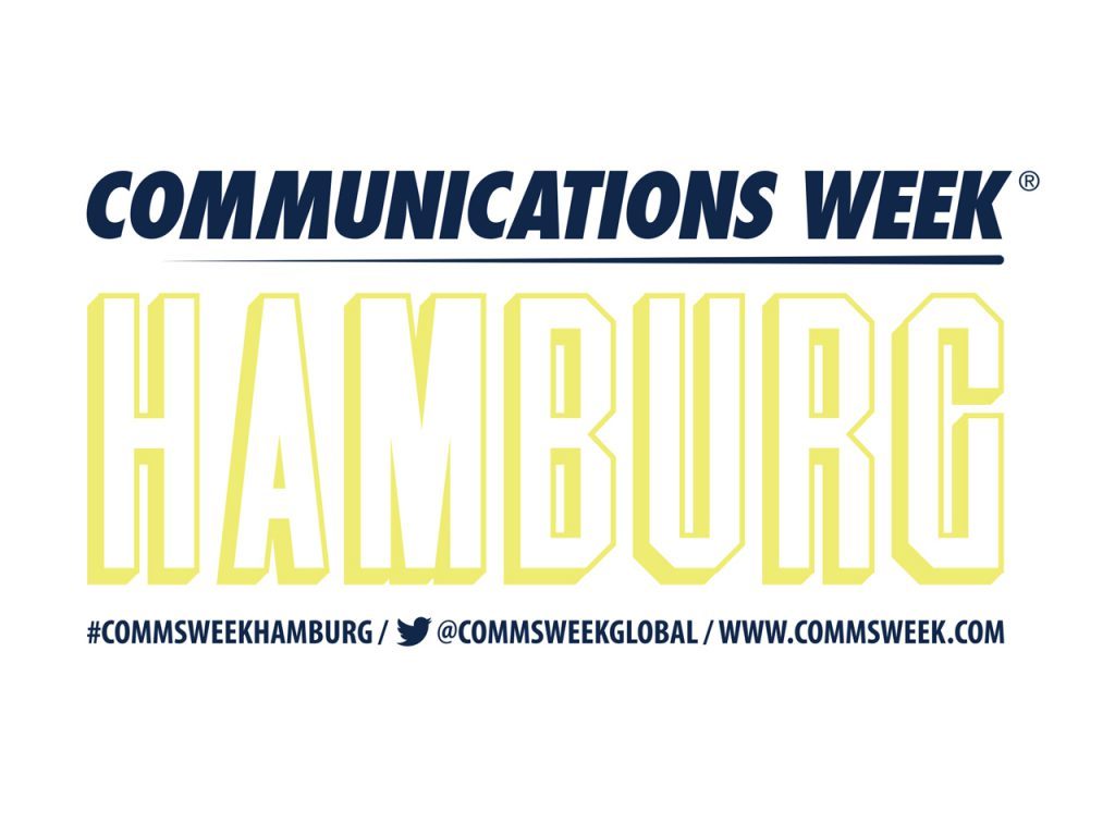 Katja Suding und Lars Haider bei der Communications Week® Hamburg